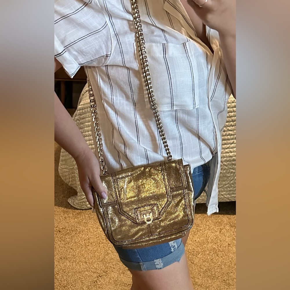 Rebecca Minkoff gold purse